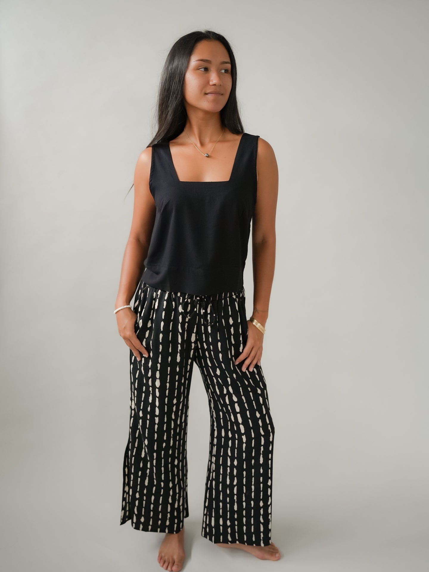 Malta Pant - Current Black